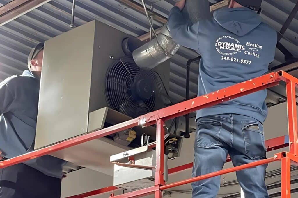 Heater Repair Dynamic HVAC Michigan