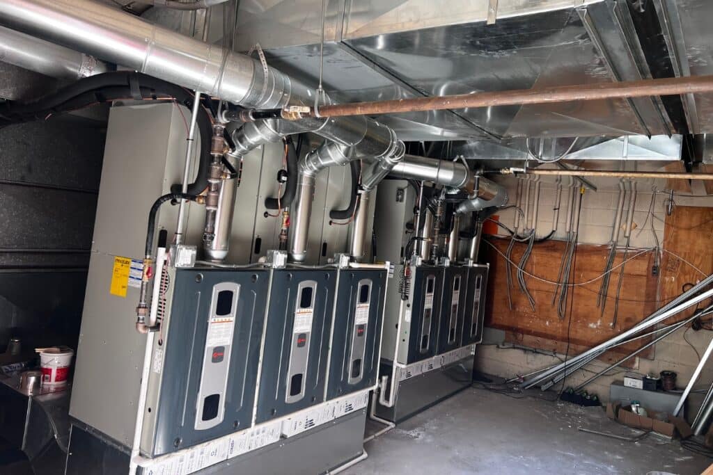 Commercial Trane Furnace System Dynamic HVAC Michigan
